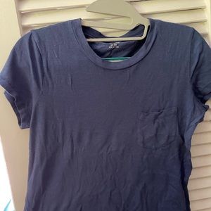Plain Purple Madewell T-Shirt